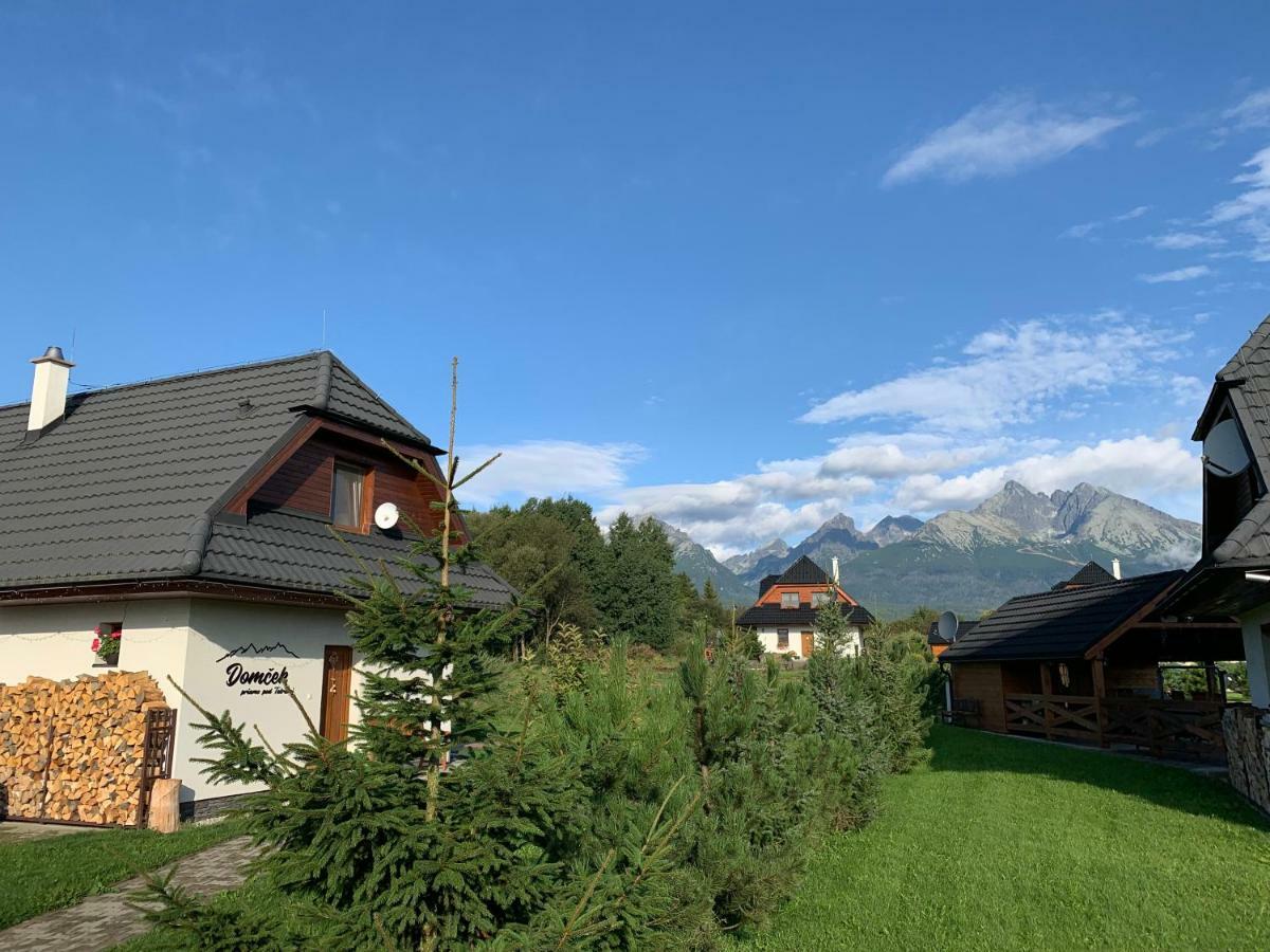 Domcek & Sauna Garden Stará Lesná Esterno foto