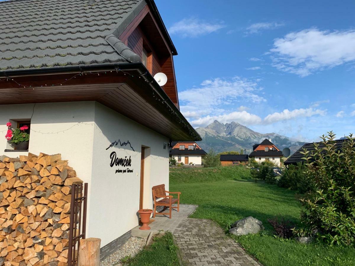 Domcek & Sauna Garden Stará Lesná Esterno foto